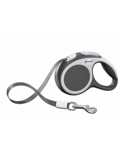 FLEXI Lesă Vario XS bandă 3 M antracit