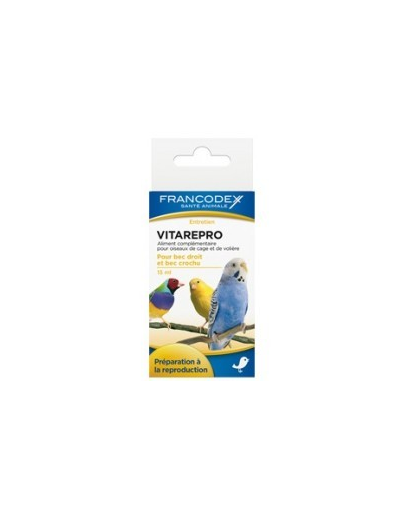 Francodex vitamine care sprijină fertilitatea și reproducerea păsărilor 15 ml