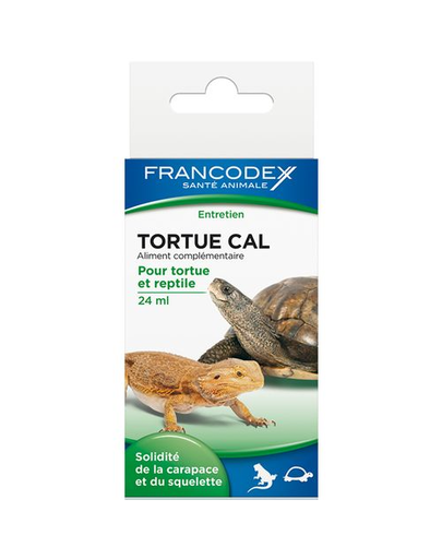 FRANCODEX Calciu pentru țestoase și reptile 24 ml imagine
