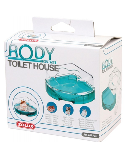 ZOLUX Toaletă Rodylounge turcoaz