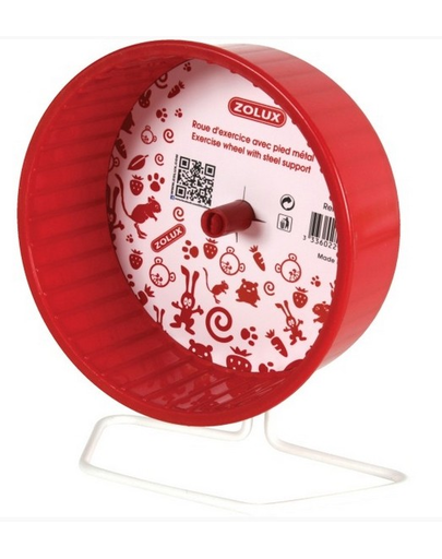 ZOLUX Roată din plastic cu bază metalică 12 cm