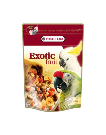Versele-laga exotic fruit 600 g - amestec fructe pentru papagali mari