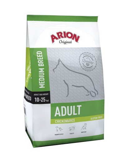 ARION Original Adult Medium Chicken & Rice 3 kg