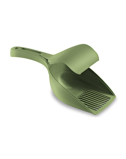 STEFANPLAST Lopățică pentru litieră cu casetă de colectare - verde