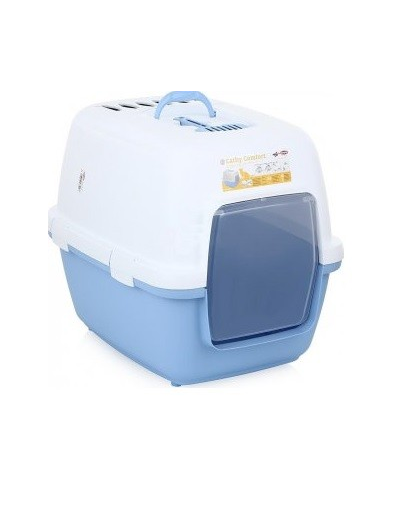 STEFANPLAST Litieră acoperită Cathy Comfort cu filtru - albastru