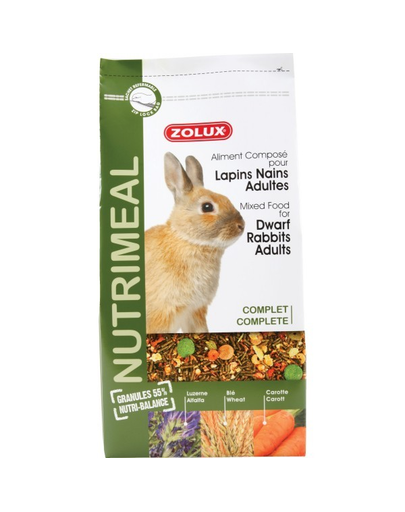 ZOLUX Amestec Nutri'Meal pentru iepuri 800 g