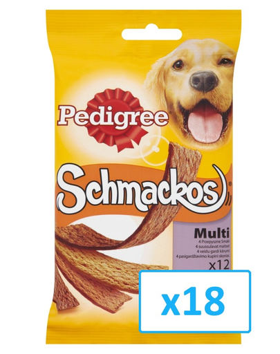 PEDIGREE Schmackos Multi 104g x18