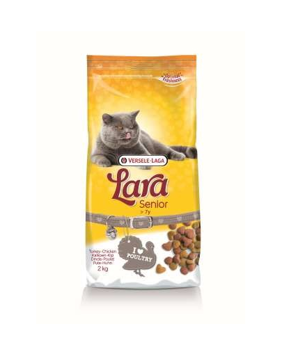 VERSELE-LAGA Lara Adult Senior - Mâncare pentru pisici peste 7 ani 2 kg