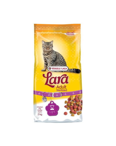 VERSELE-LAGA Lara Adult Sterilized Hrana uscata pentru pisici sterilizate 2 kg