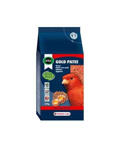 VERSELE-LAGA Gold Patee Canaries Red 250 g - mâncare cu ou pentru canari roșii