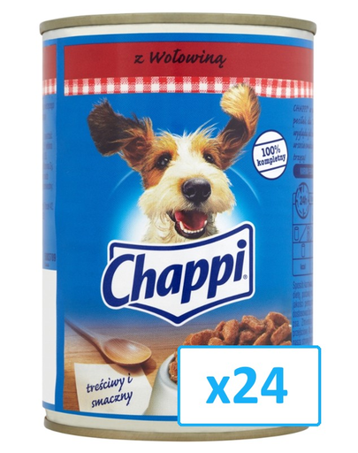 CHAPPI vită 400 g x24