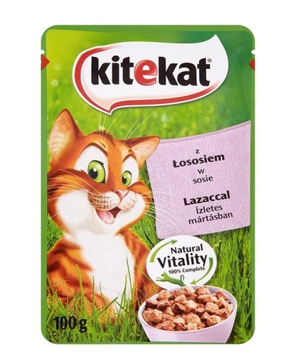 KITEKAT Somon cu Sos 100g