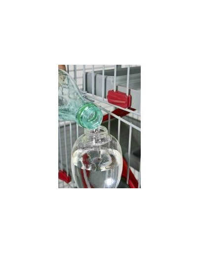 ZOLUX Adăpător pentru rozătoare cu umplere de sus 500 ml culoare roșu