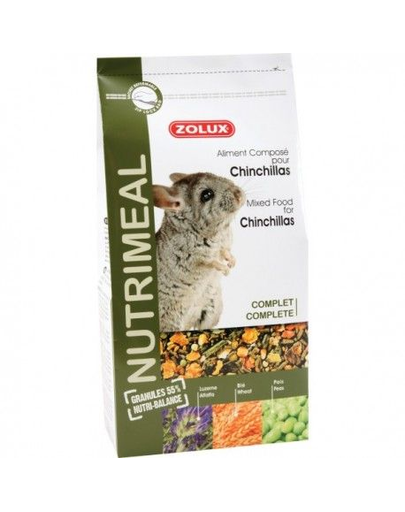 ZOLUX Amestec Nutri\'Meal pentru chinchila 800 g