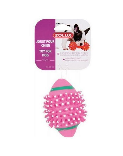ZOLUX Jucărie vinil minge cu bumbi 7 cm