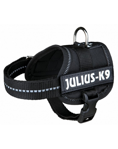 TRIXIE Ham Julius-K9 harness mini-mini / S 40–53 cm negru