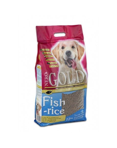 Nero gold fish & rice 12 kg