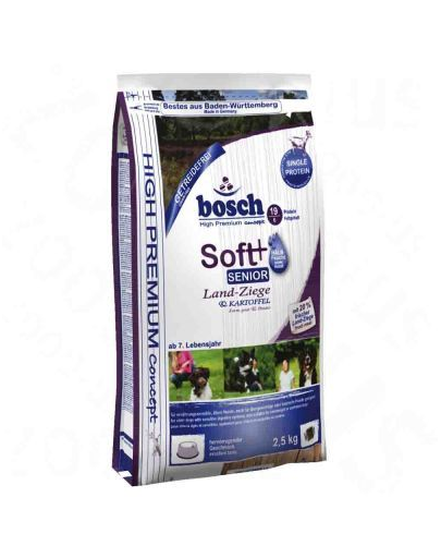 BOSCH Soft Senior Carne de Capră și Cartofi 12,5 kg