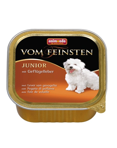 ANIMONDA Vom Feinstein junior 150 g ficat pasăre