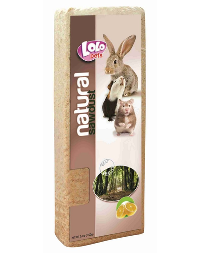 LOLO PETS Rumeguș presat lămâie