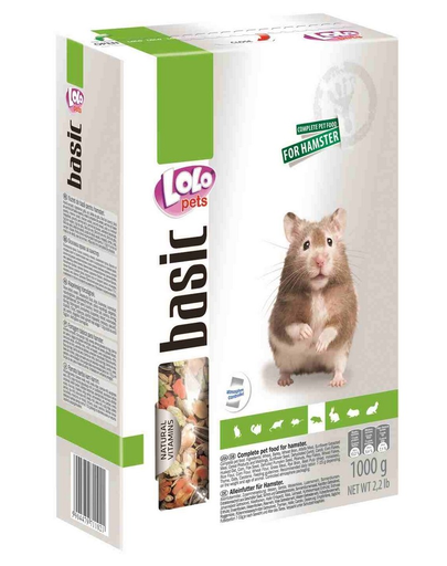 LOLO PETS Mâncare pentru hamster 1Kg