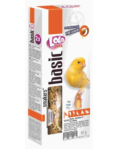 LOLO PETS Smakers pentru canar miere