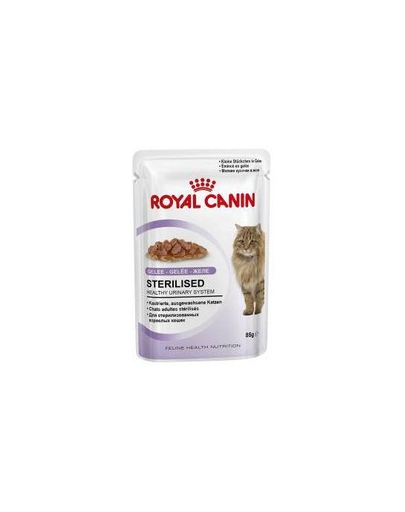 Royal canin sterilised 85 g în aspic