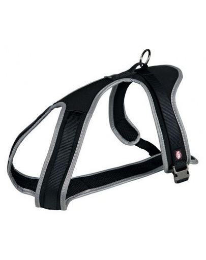 TRIXIE Ham plimbare Experience, L–XL: 70–100 cm/20 mm, negru