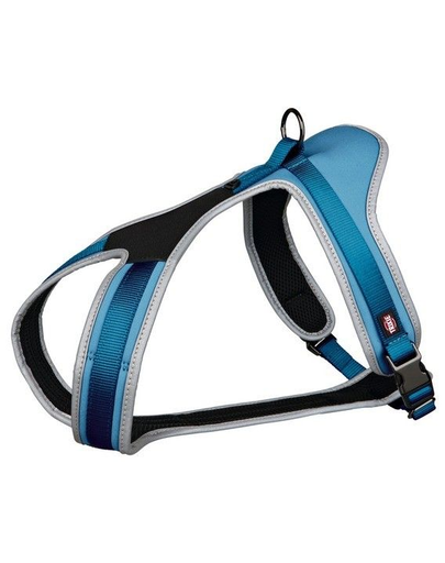 TRIXIE Ham plimbare Experience, L–XL: 70–100 cm/20 mm, albastru