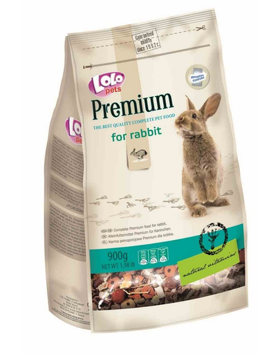 LOLO PETS Premium iepure 900 g