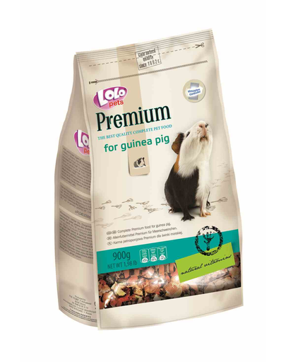 LOLO PETS Premium porcușori de guinea 900 g