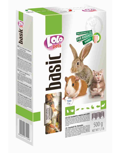 LOLO PETS Cocktail pentru rozătoare 1.4 kg