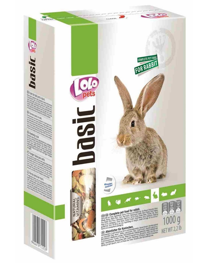 LOLO PETS Mâncare pentru iepure 1Kg