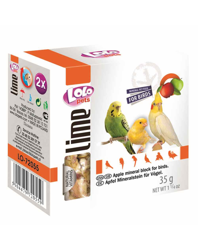 LOLO PETS Calciu pentru păsări măr