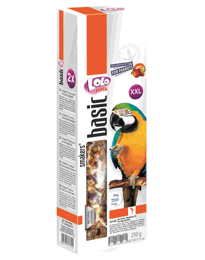 LOLO PETS Smakers pentru papagali mari nuci / fructe