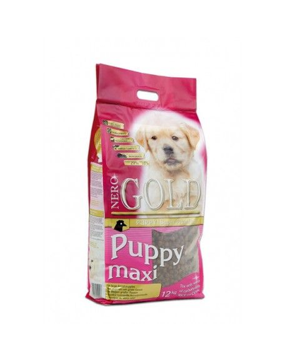 NERO GOLD Puppy Maxi 12 kg imagine