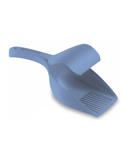 STEFANPLAST Lopățică pentru litieră cu casetă de colectare - albastru