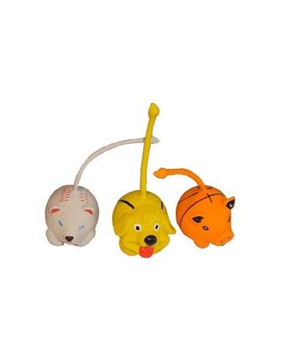 Trixie jucării mingi animăluțe 6cm - cutie 15 buc.