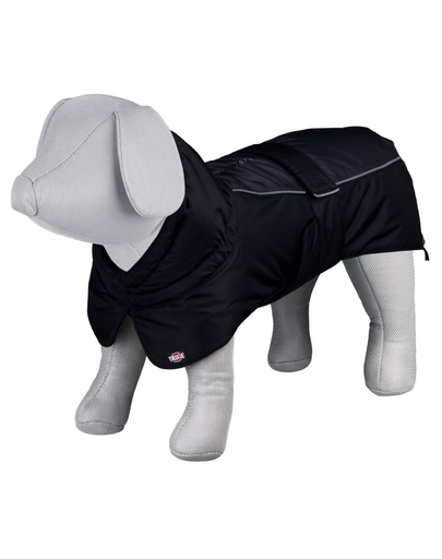 TRIXIE ​Haină impermeabilă pentru câini Prime, M: 50 cm, negru/gri