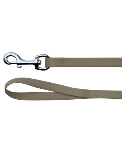 TRIXIE Easy Life Leash, S–XL: 1.00 M/17 mm, Taupe