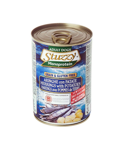 STUZZY Monoprotein Hering cu cartofi 800 g