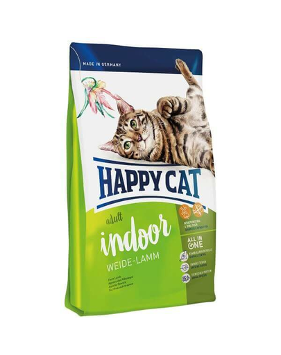 HAPPY CAT Fit & Well Indoor Adult Miel 4 kg imagine