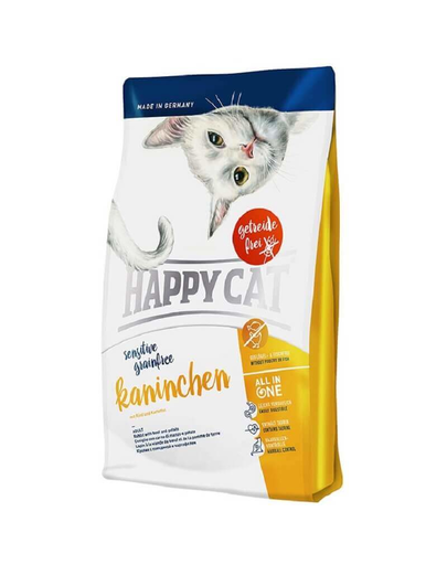 HAPPY CAT Sensitive Grainfree iepure 4 kg