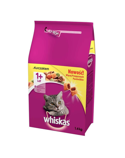 WHISKAS Adult cu Pui 1.4kg