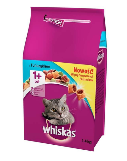 WHISKAS Adult cu ton 1.4 kg