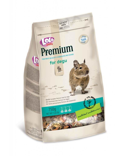 LOLO PETS Premium Degu 750 g