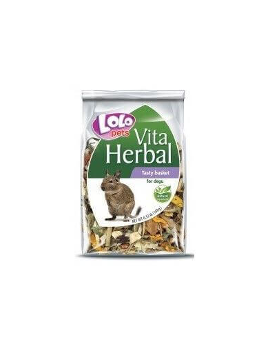 LOLO PETS bio basket pentru degus 150 g