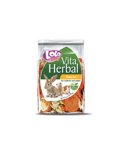 LOLO PETS mix fulgi pentru rozătoare 150 g