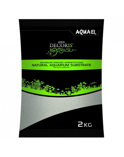 AQUAEL Nisip foarte fin, quartz pentru acvarii, dimensiuni 0,1-0,3 mm,  2kg