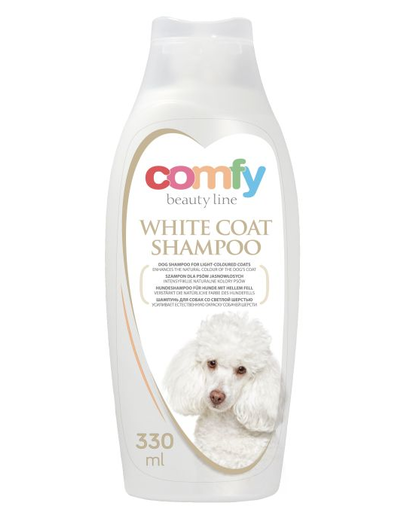 Comfy Șampon pentru câini cu blana albă 330 ml